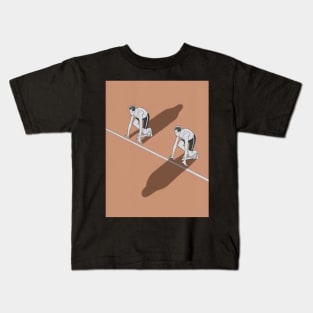 guy billout diving board Kids T-Shirt